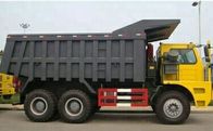 336 HP camion à benne basculante d'exploitation de 70 tonnes avec la grande vitesse de direction assistée de la direction ZF8198