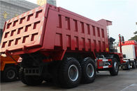 Rouleurs du rouge 10 extrayant le camion à benne basculante avec AC26 8545x3326x3560 à axe arrière millimètre